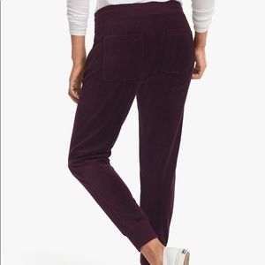 White House Black Market Velour Joggers